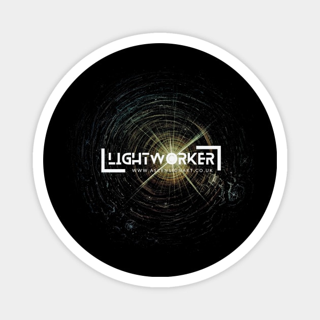 Lightworker Magnet by WWW.ASCENSIONART.CO.UK